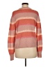 LC Lauren Conrad Stripes Orange Pullover Sweater Size M - photo 2
