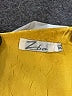 Zba 100% Polyester Metallic Gold 3/4 Sleeve Blouse Size XL - photo 7