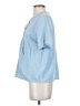 Old Navy 100% Cotton Blue Short Sleeve Blouse Size S - photo 5