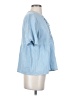 Old Navy 100% Cotton Blue Short Sleeve Blouse Size S - photo 4