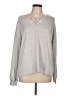 89th & Madison Gray Long Sleeve Top Size L - photo 1