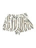 Kivari 100% Cotton Stripes Ivory Shorts Size 8 - photo 1
