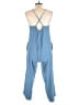 Assorted Brands Solid Blue Jumpsuit Size L - photo 2
