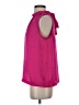 Ann Taylor 100% Polyester Pink Sleeveless Blouse Size S - photo 5
