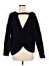 Fashion Nova Solid Black Pullover Sweater Size Med - Lg - photo 2