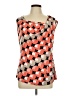 Worthington Orange Sleeveless Blouse Size L - photo 1