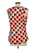 Worthington Orange Sleeveless Blouse Size L - photo 2