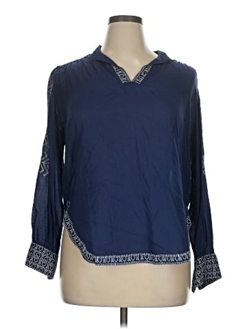 Gretchen Scott Designs 3/4 Sleeve Blouse (view 1)