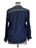 Gretchen Scott Designs Blue 3/4 Sleeve Blouse Size XL - photo 2