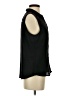 Ann Taylor 100% Polyester Black Sleeveless Blouse Size S - photo 4