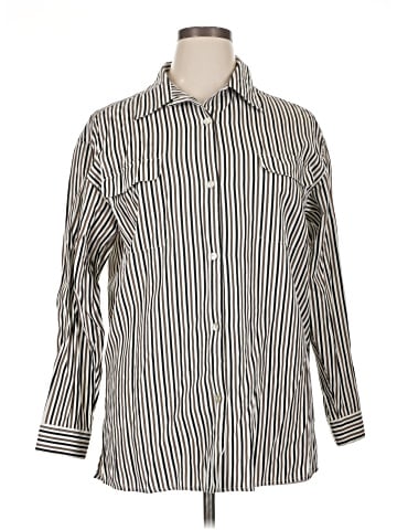 DressBarn Long Sleeve Button-Down Shirt (view 1)