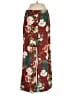 Chico's 100% Polyester Floral Burgundy Casual Pants Size XS (00) - photo 1