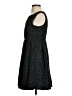 Zara Basic 100% Polyester Polka Dots Black Casual Dress Size S - photo 5