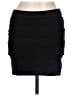 Forever 21 Solid Black Casual Skirt Size L - photo 1