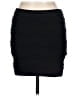 Forever 21 Solid Black Casual Skirt Size L - photo 2