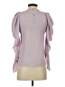 H&M 100% Polyester Purple 3/4 Sleeve Blouse Size XS - photo 2