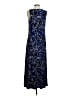 Chico's Paisley Blue Casual Dress Size Sm (0) - photo 2