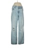Express Hearts Blue Jeans Size 2L - photo 1