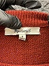 Madewell Burgundy Pullover Sweater Size M - photo 7