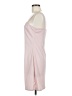 Chetta B 100% Polyester Solid Pink Casual Dress Size 8 - photo 5