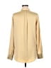 Banana Republic 100% Polyester Tan Long Sleeve Blouse Size M (tall) - photo 2