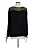 Mossimo 100% Rayon Black Long Sleeve Blouse Size L - photo 1