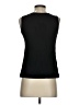 Ann Taylor LOFT 100% Rayon Black Sleeveless Blouse Size XS - photo 2
