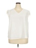 CeCe Ivory Sleeveless Blouse Size 2X - photo 1