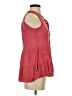 Floreat 100% Rayon Red Sleeveless Blouse Size 4 - photo 4