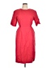 Barrie Pace Solid Red Casual Dress Size 14 - photo 1
