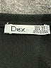 Dex 100% Polyester Hearts Black Casual Dress Size XS - photo 7