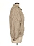 FU DA 100% Nylon Stars Tan Jacket Size L (petite) - photo 4