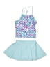 Unbranded Blue Two Piece Swimsuit Size 8 (tall) - photo 1
