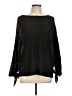 Audrey 3+1 Black Long Sleeve Blouse Size S - photo 1