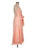 Katie May 100% Polyester Orange Pink Cocktail Dress Size L - photo 4