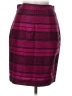 Assorted Brands Stripes Burgundy Wool Skirt Size EU 38 / US 8 - photo 1
