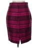 Assorted Brands Stripes Burgundy Wool Skirt Size EU 38 / US 8 - photo 2