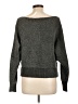 Forever 21 100% Polyester Metallic Gray Pullover Sweater Size L - photo 2