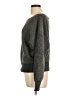 Forever 21 100% Polyester Metallic Gray Pullover Sweater Size L - photo 5