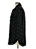 Old Navy 100% Polyester Polka Dots Black Long Sleeve Blouse Size L - photo 5