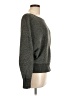 Forever 21 100% Polyester Metallic Gray Pullover Sweater Size L - photo 4