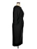 Lands' End Solid Black Cocktail Dress Size 16W - photo 4