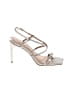 INC International Concepts Metallic Silver Gold Sandals Size 8 - photo 1
