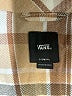Vans 100% Cotton Plaid Tan Long Sleeve Button-Down Shirt Size XS - photo 7