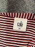 CAbi 100% Polyester Stripes Burgundy Long Sleeve Blouse Size XS - photo 7