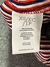 CAbi 100% Polyester Stripes Burgundy Long Sleeve Blouse Size XS - photo 8