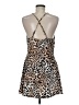 Shein Animal Print Tan Cocktail Dress Size 8 - 10 - photo 2