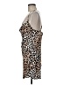 Shein Animal Print Tan Cocktail Dress Size 8 - 10 - photo 5