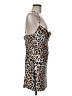 Shein Animal Print Tan Cocktail Dress Size 8 - 10 - photo 4