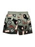Marvel 100% Polyester Print Green Board Shorts Size 3 - 4 - photo 2